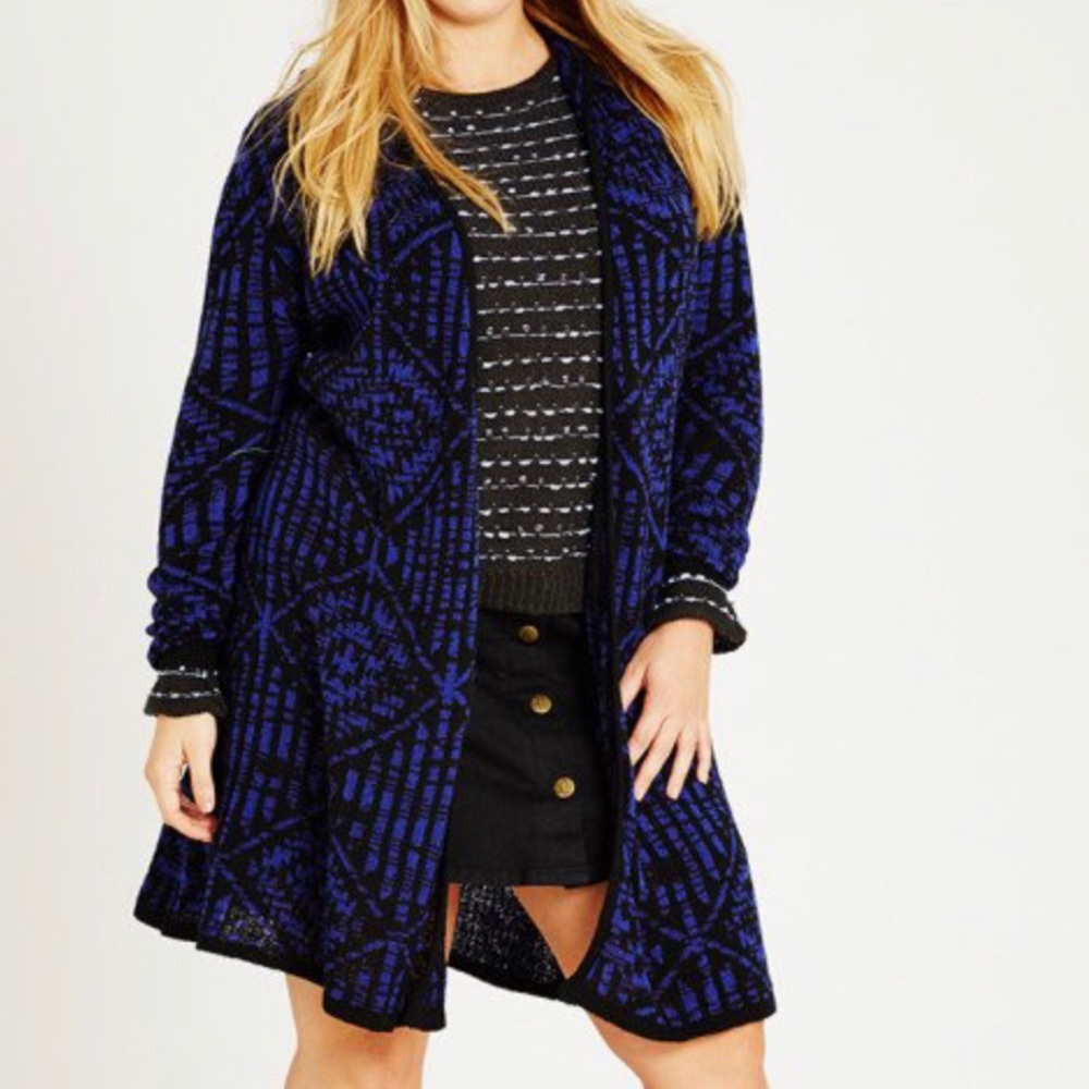 Hooded cardigan
